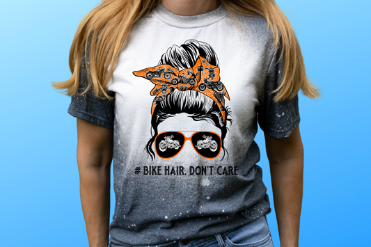 Harley hair don't care t-shirt